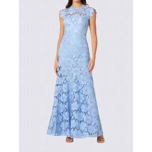 NEW SHOSHANNA raven dress in vista blue